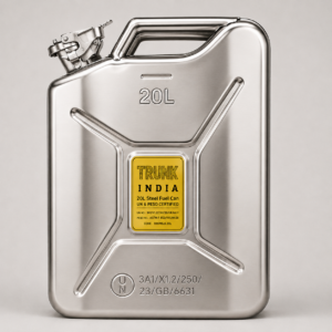 20 Litre Petrol & Diesel Jerry Can - Stainless Steel Fuel Can